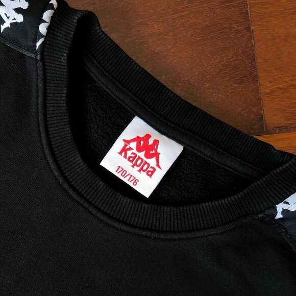 Kappa Sweatshirt Black - Picture 4 of 4